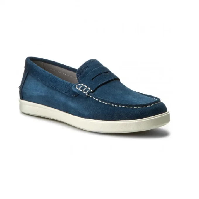 Mocasini barbati GEOX U722C piele bufo Walee