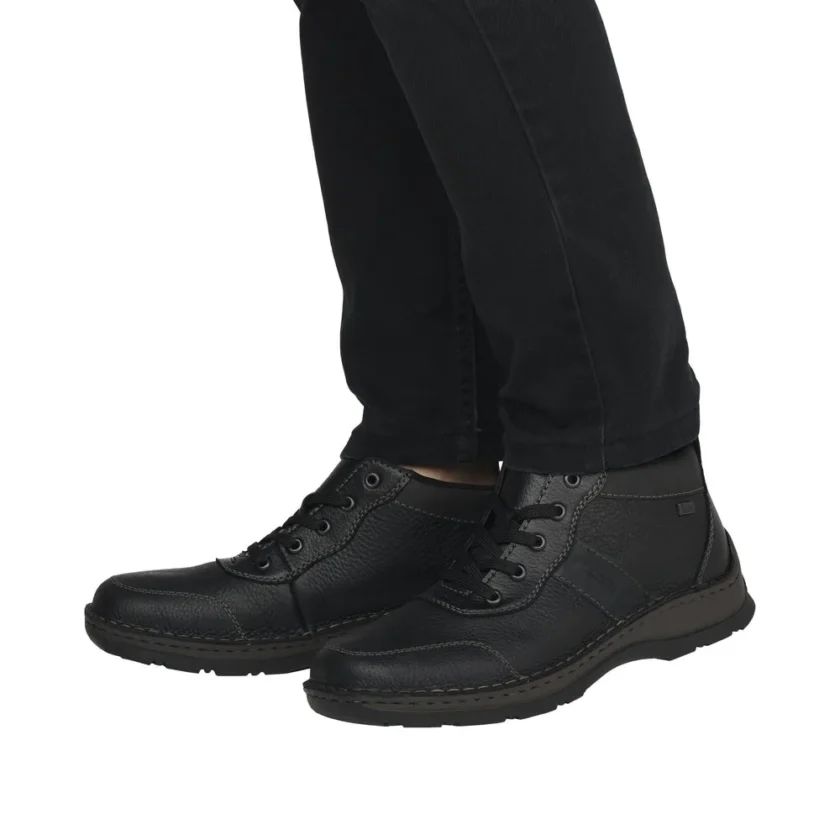 Ghete barbati RIEKER Tex piele naturala 05308-00 - Image 2