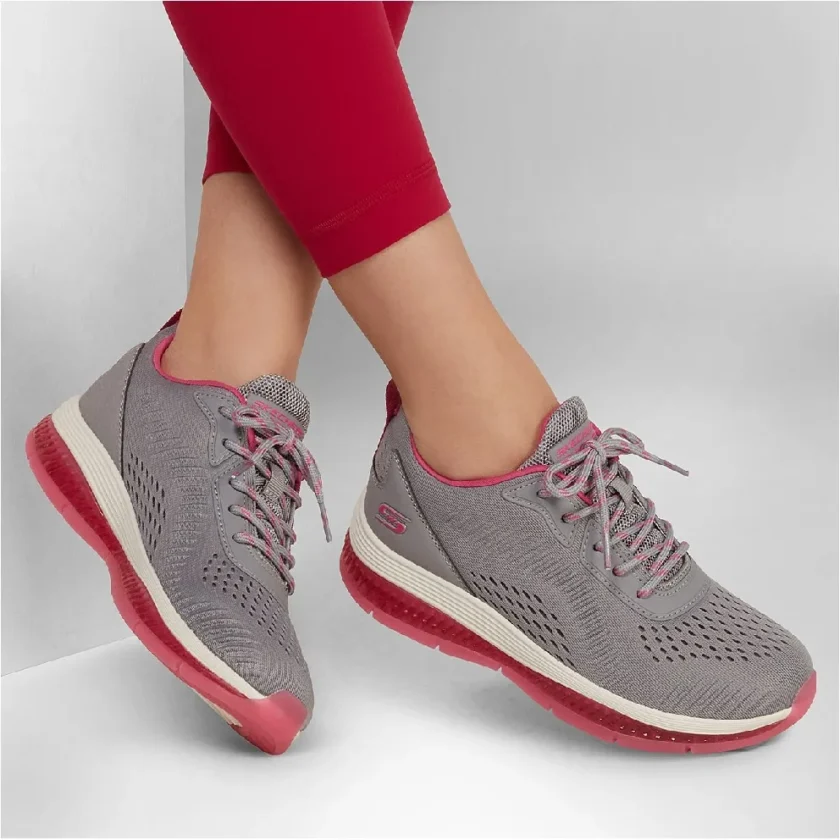 Sneakers dama SKECHERS textil 117102 GRY - Image 2