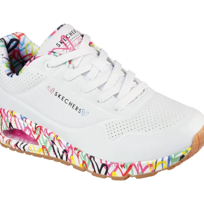 Pantofi sport dama SKECHERS 155506 WHT