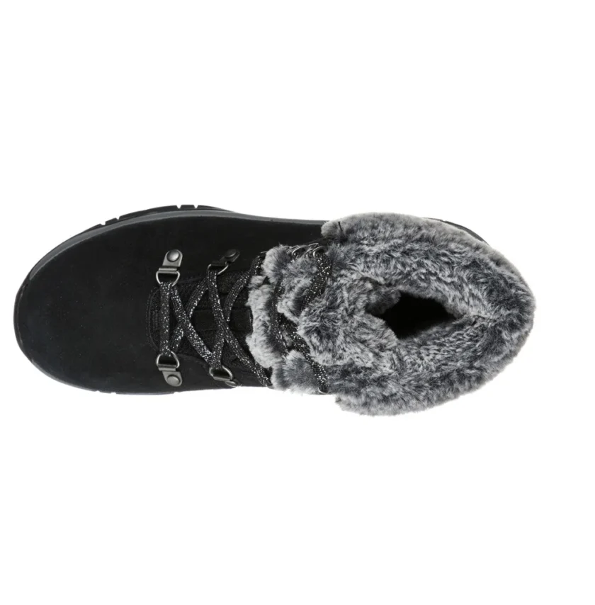 Ghete dama SKECHERS Trego piele 167178 blk - Image 5