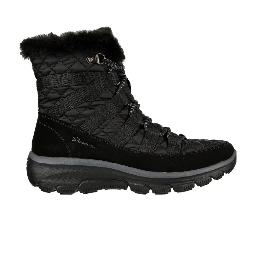 Ghete dama SKECHERS apres ski 167204 BBK - Image 2