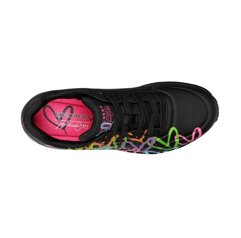 Pantofi dama sport SKECHERS 177981 BKMT - Image 6