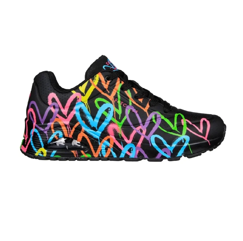 Pantofi dama sport SKECHERS 177981 BKMT - Image 3