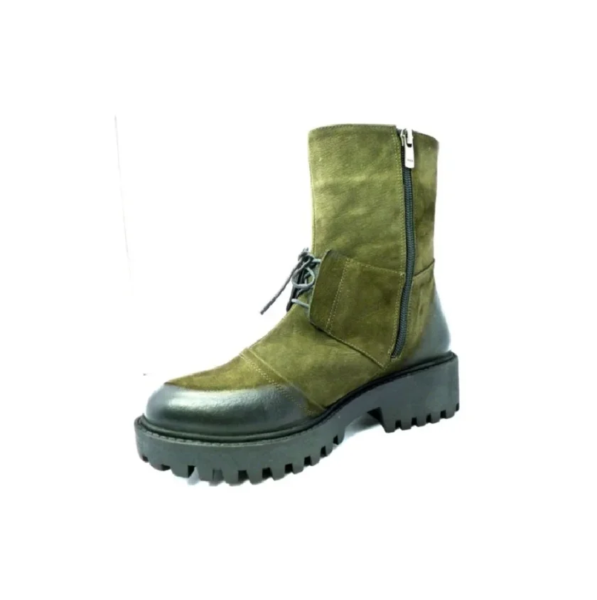 Ghete dama KIRU'S Fashion piele 612-304 verde - Image 3