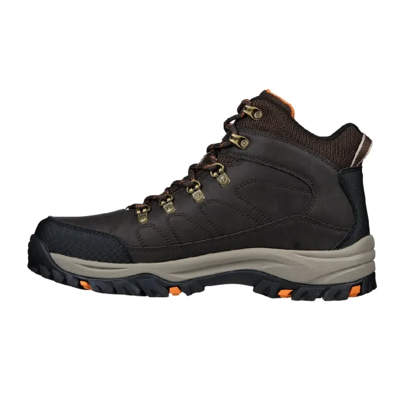 Ghete barbati SKECHERS Relaxed Fit® 204642 CHOC - Image 3