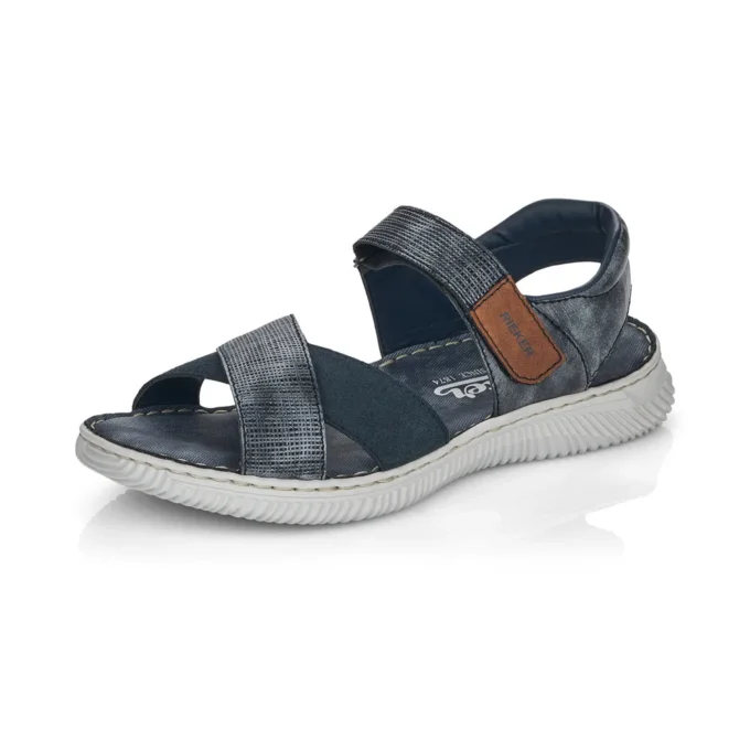 Sandale barbati RIEKER piele 28160-14
