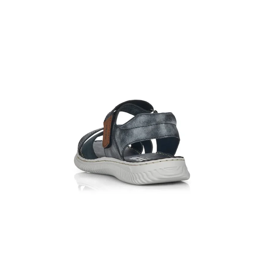 Sandale barbati RIEKER piele 28160-14 - Image 5