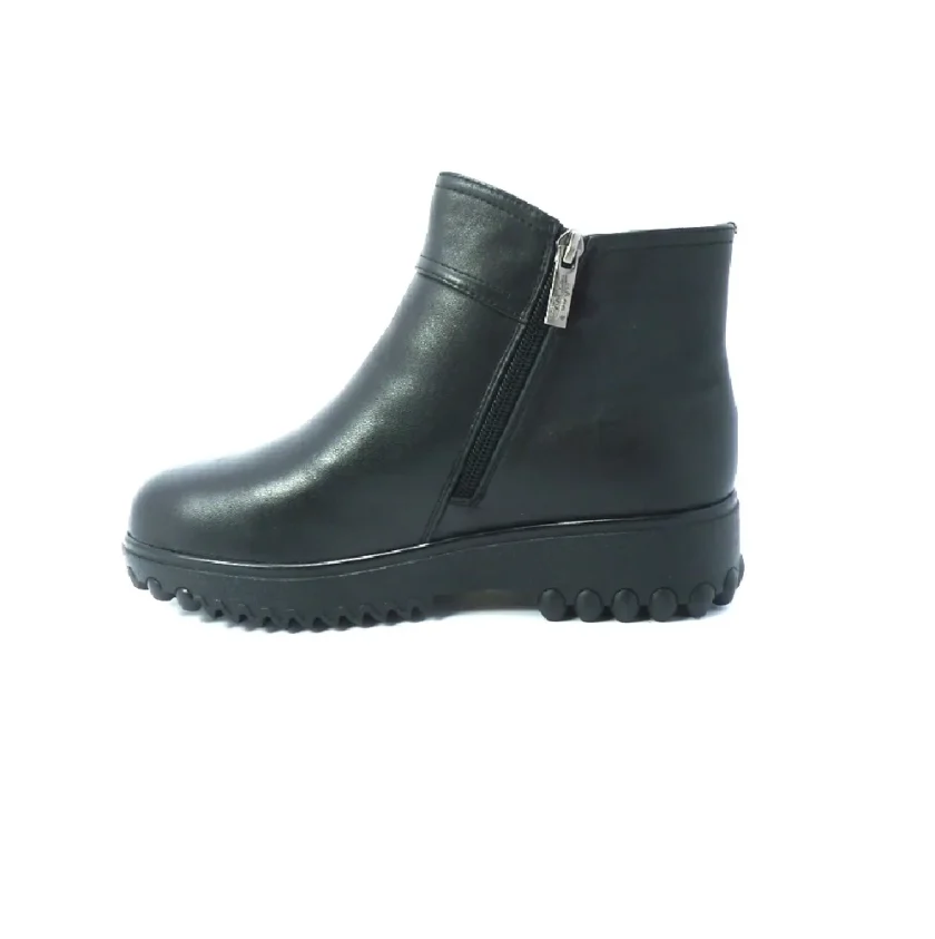 Ghete dama PASS-Otter piele-blana 30803-01 - Image 3