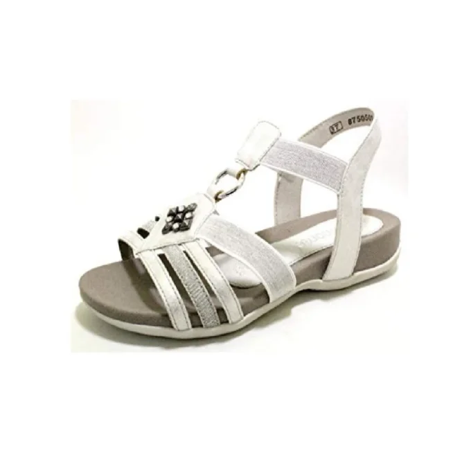 Sandale Damă RIEKER Barete Elastice R3264-90