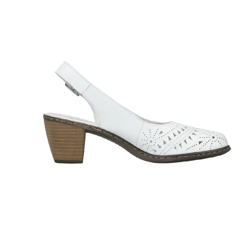 Pantofi -sanda RIEKER piele 40983-80 - Image 7