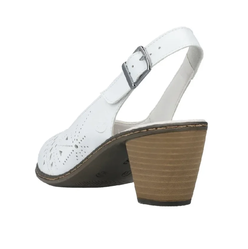 Pantofi -sanda RIEKER piele 40983-80 - Image 6