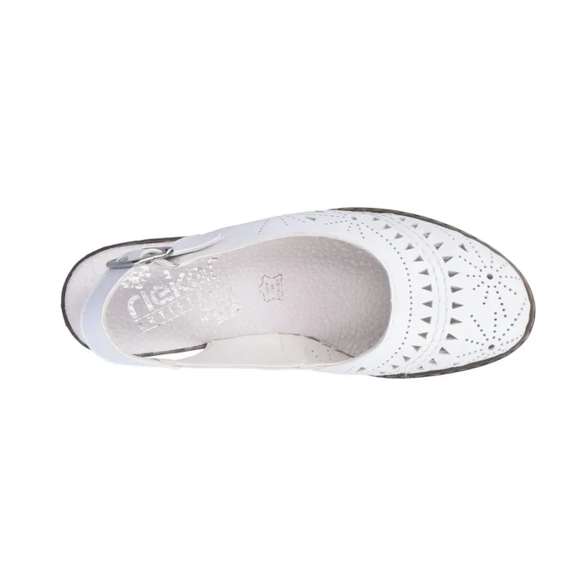 Pantofi -sanda RIEKER piele 40983-80 - Image 5
