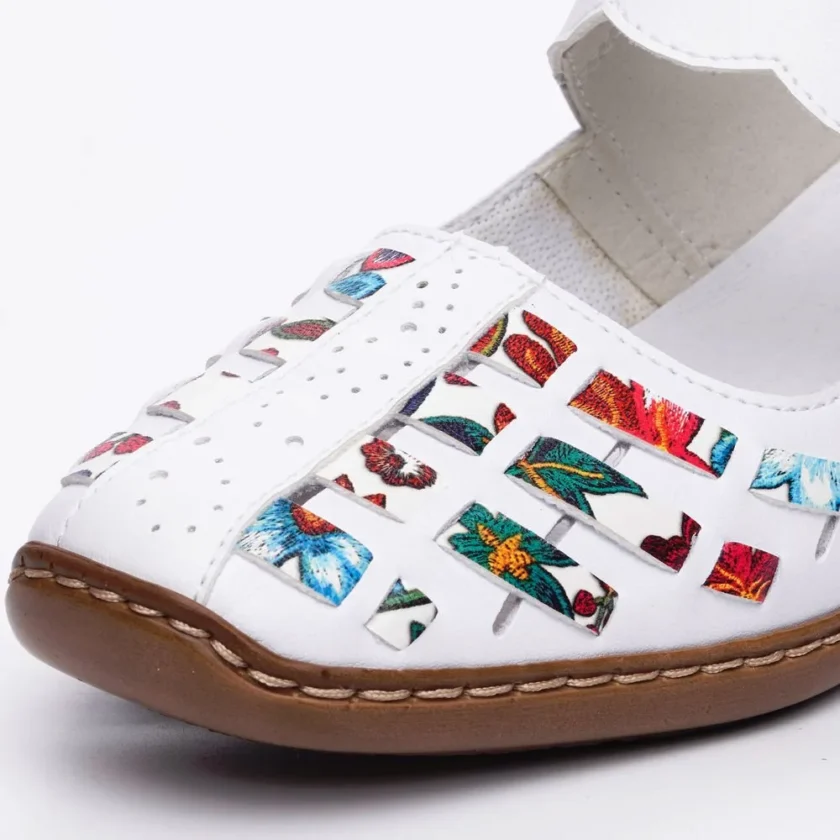 Pantofi dama casual RIEKER piele 41369-80 - Image 3
