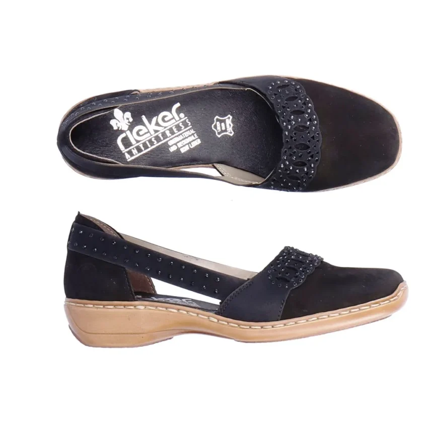 Pantofi dama Rieker piele naturala 41393-00 - Image 3