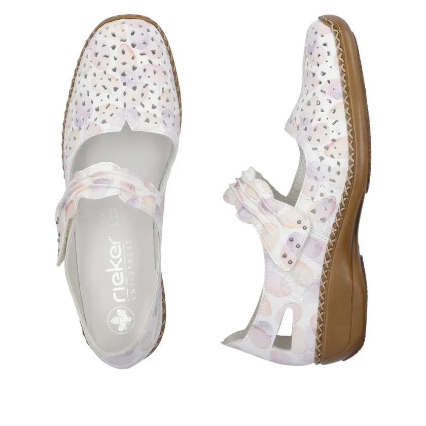 Pantofi sanda dama Rieker piele 41399-91 - Image 9