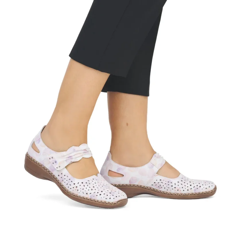 Pantofi sanda dama Rieker piele 41399-91 - Image 10