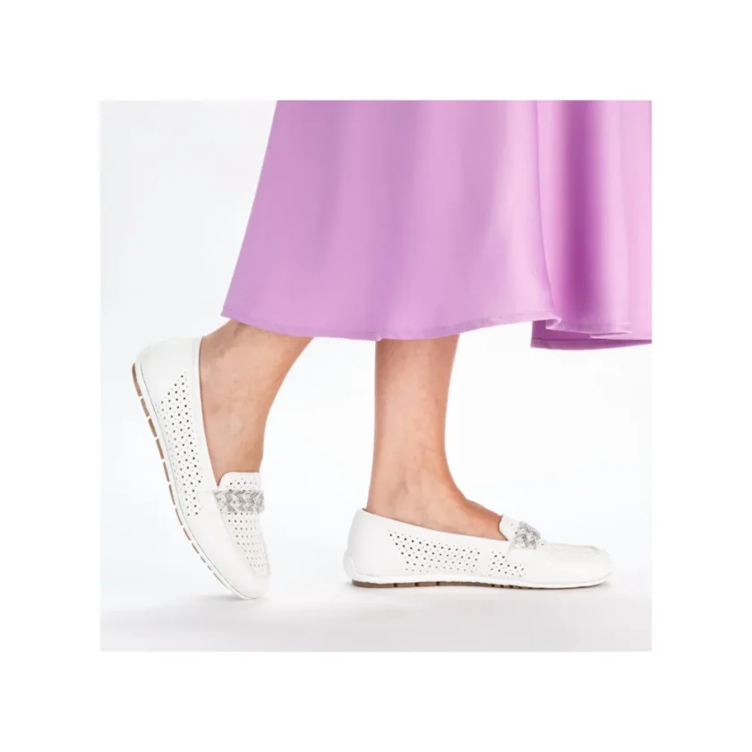 Pantofi dama Rieker piele 46885-80 - Image 6