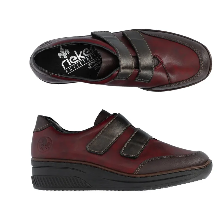 Pantofi dama RIEKER  piele 48750-35 - Image 3