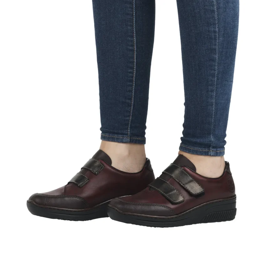 Pantofi dama RIEKER  piele 48750-35 - Image 2