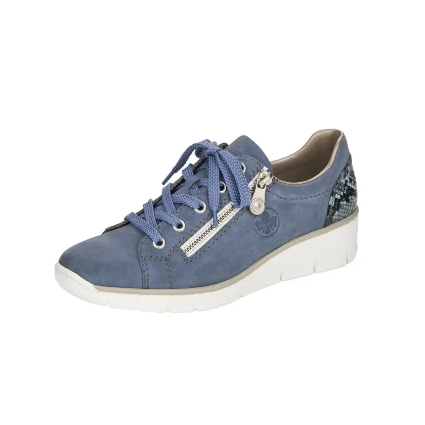Pantofi dama RIEKER  piele naturala 53702-15