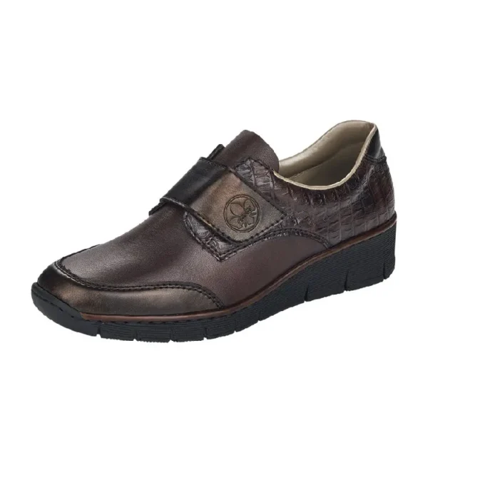 Pantofi dama RIEKER  piele naturala 53750-25