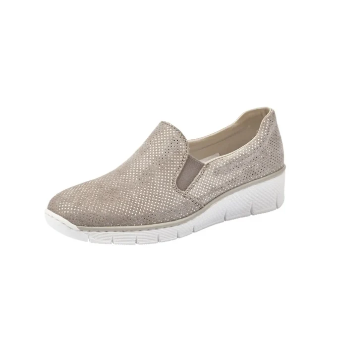 Pantofi dama casual RIEKER piele naturala 53766-41
