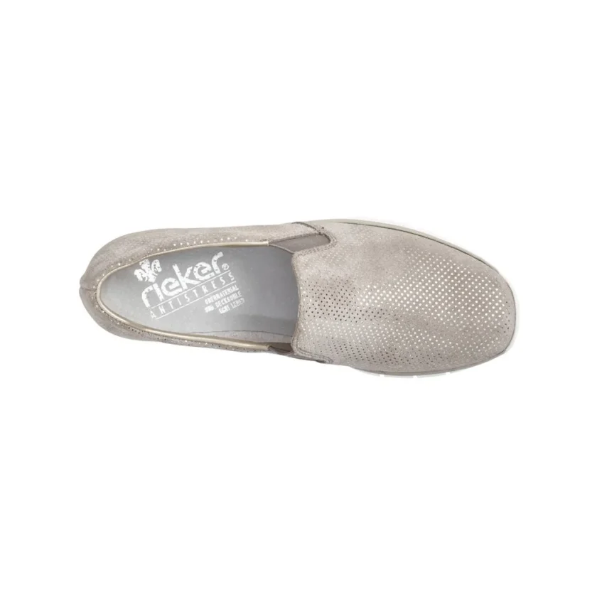 Pantofi dama casual RIEKER piele naturala 53766-41 - Image 4