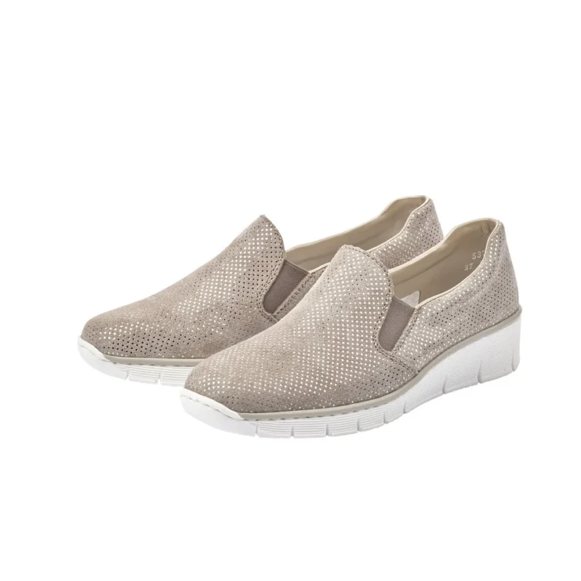 Pantofi dama casual RIEKER piele naturala 53766-41 - Image 2