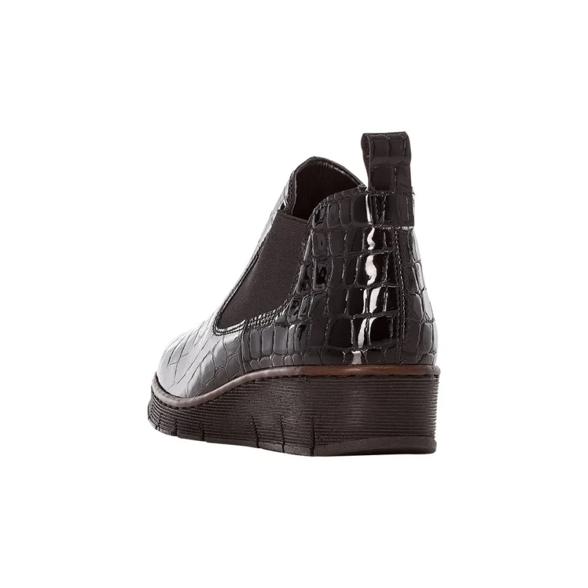 Botine dama RIEKER  piele naturala 53794-01 - Image 6