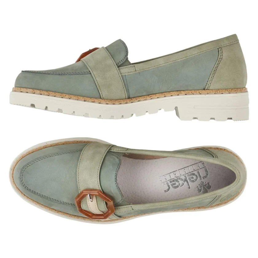 Pantofi sport dama RIEKER 54864-52 menta - Image 4