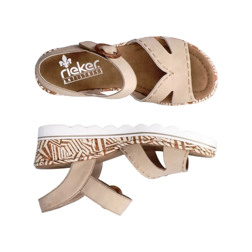 Sandale dama RIEKER piele 67173-60 - Image 4