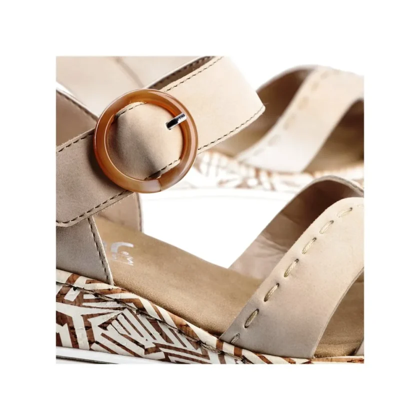 Sandale dama RIEKER piele 67173-60 - Image 2