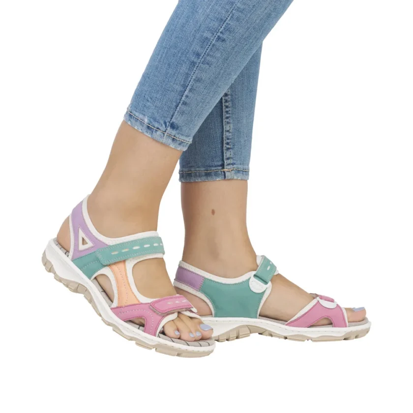 Sandale  dama  piele RIEKER 68866-92 - Image 2