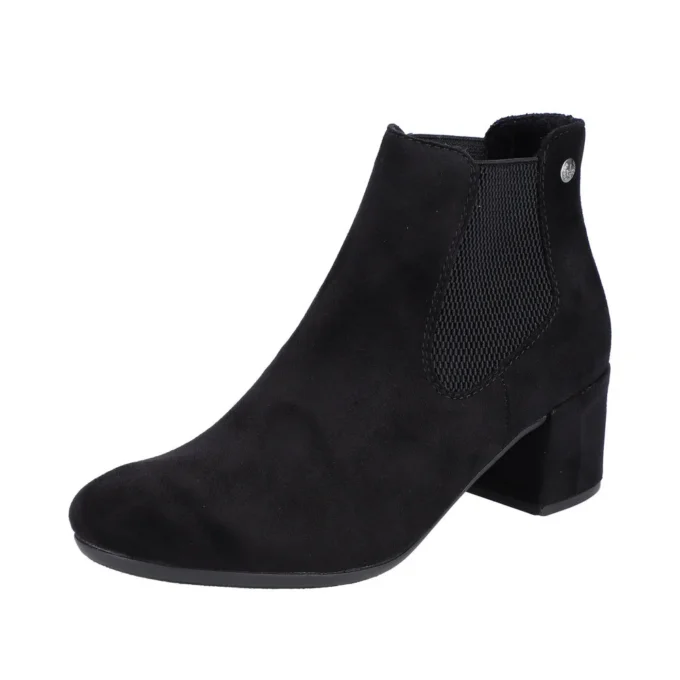 Ghete dama RIEKER bufo negru eco 70284-00