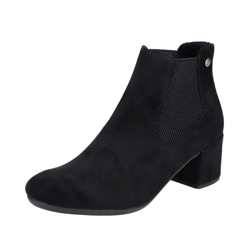 Ghete dama RIEKER bufo negru eco 70284-00
