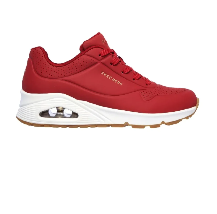 Pantofi sport SKECHERS Street Uno73690 DkRED - Image 2