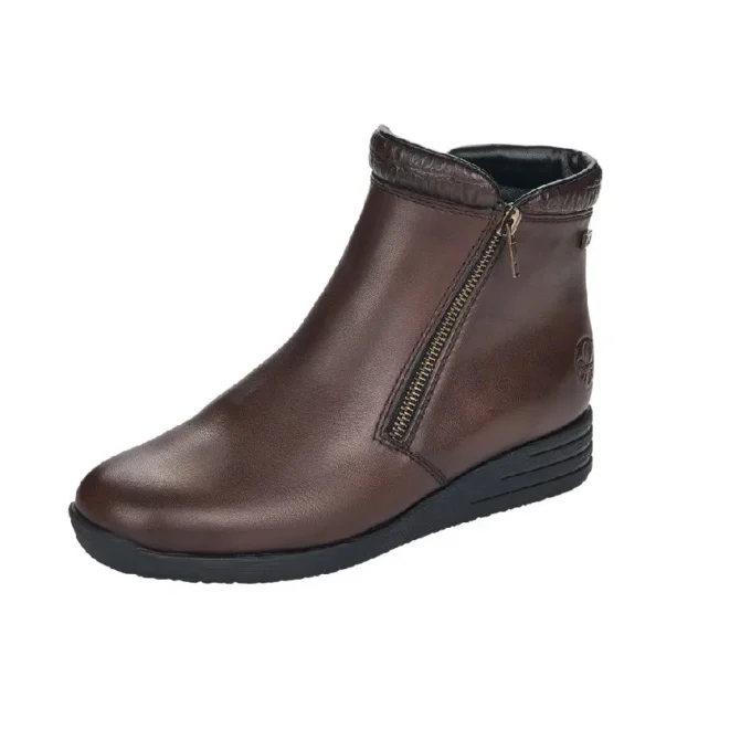 Ghete dama RIEKER TEX comode piele 78483-25