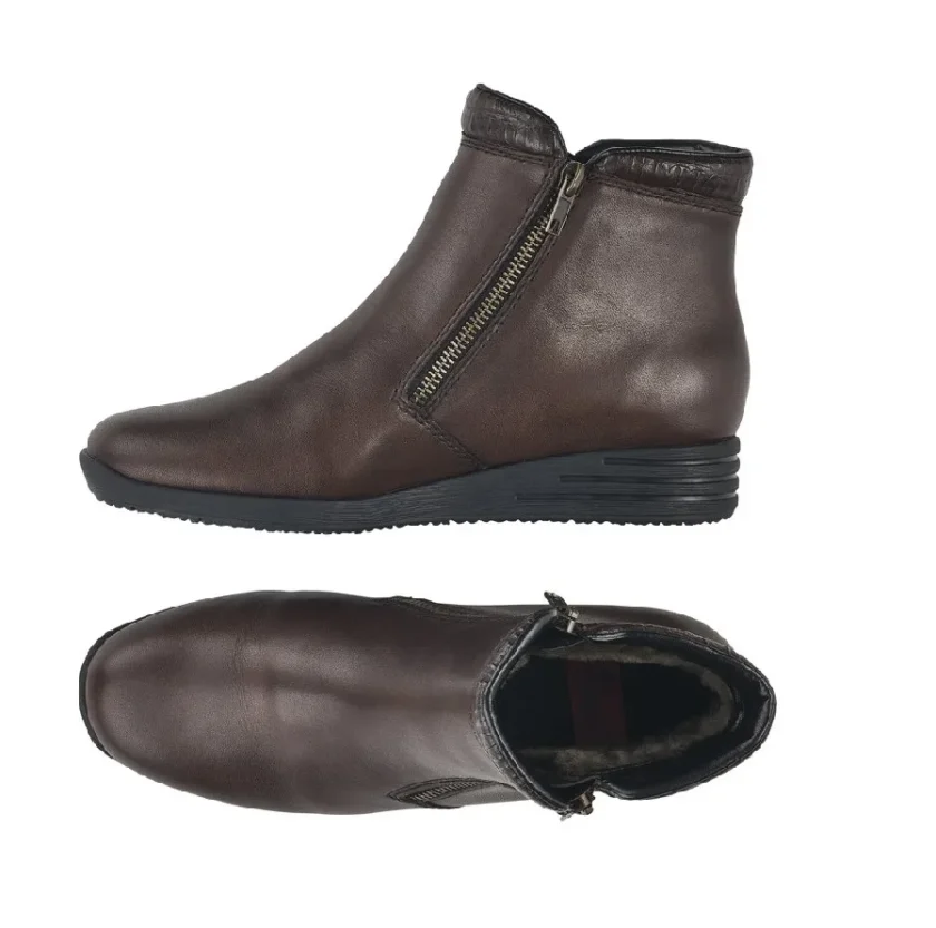 Ghete dama RIEKER TEX comode piele 78483-25 - Image 3