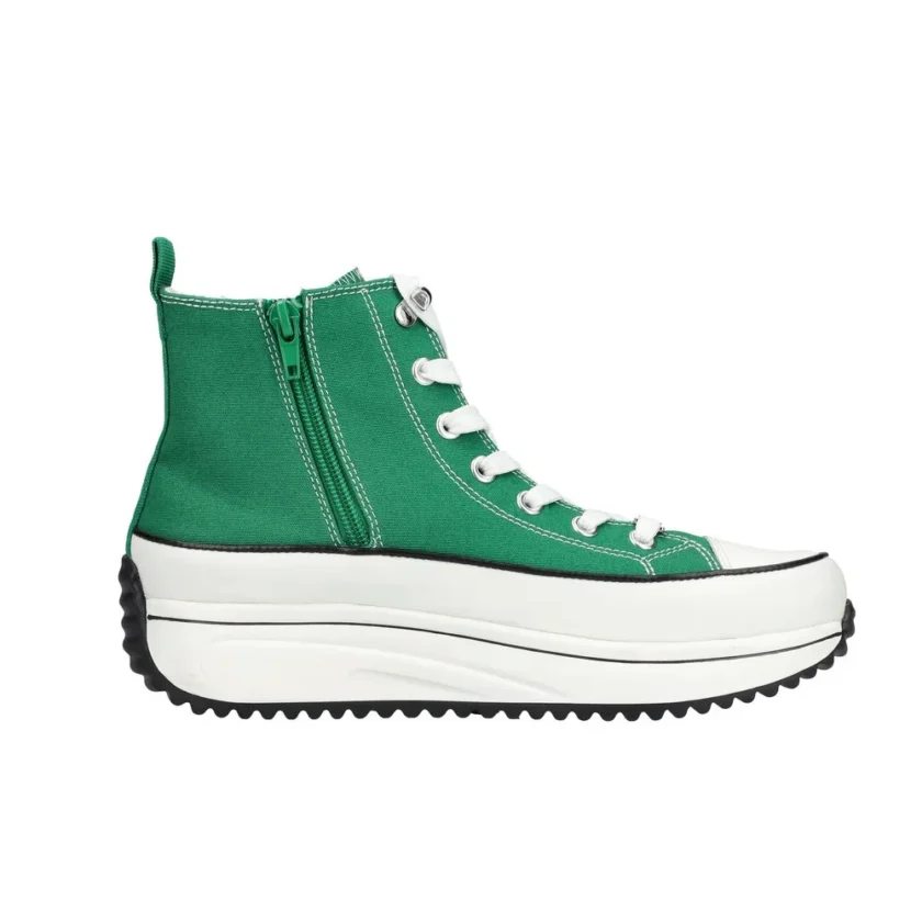 Sneaker dama  RIEKER 90010-52 verde - Image 2