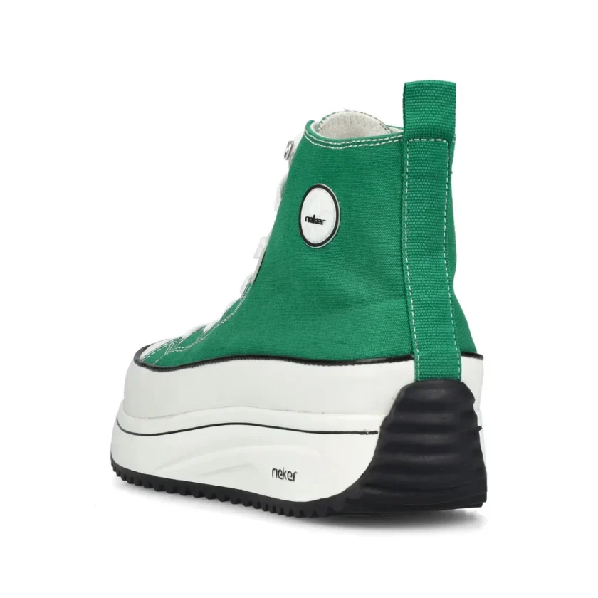 Sneaker dama  RIEKER 90010-52 verde - Image 3