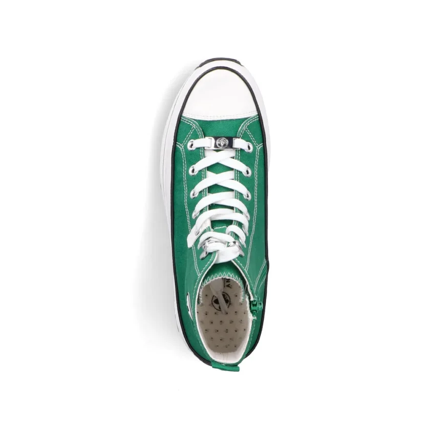 Sneaker dama  RIEKER 90010-52 verde - Image 5