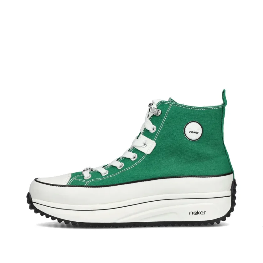 Sneaker dama  RIEKER 90010-52 verde - Image 6