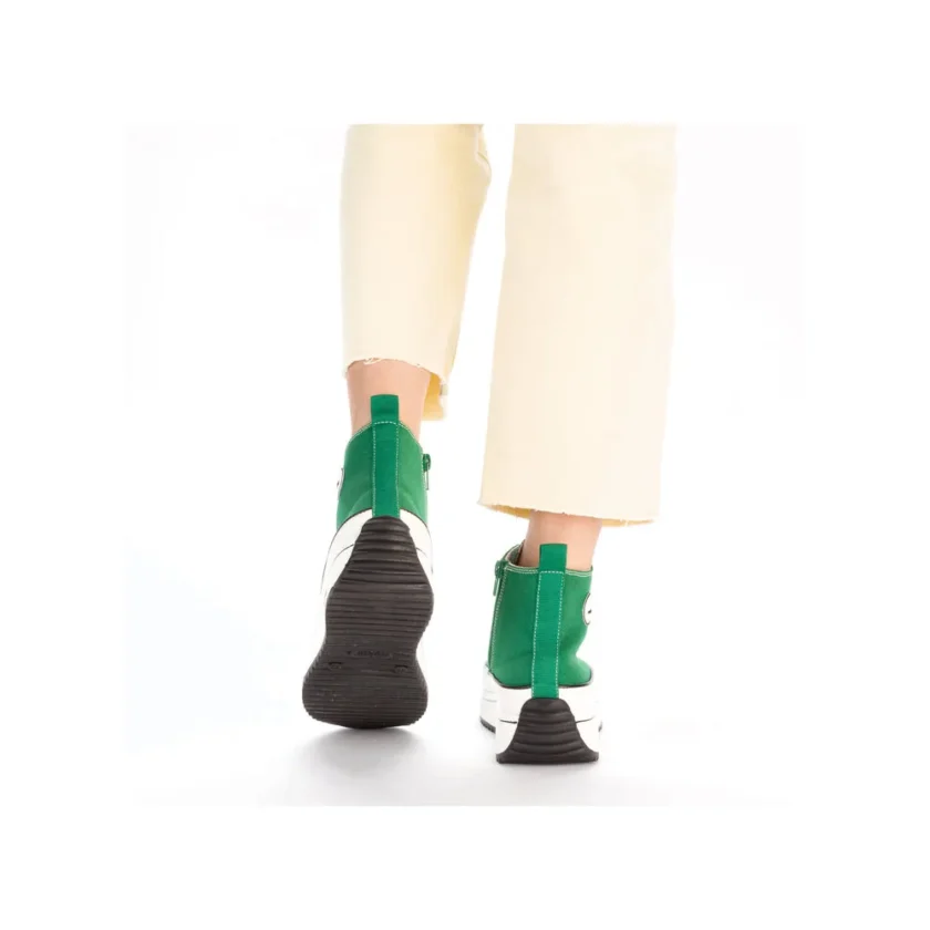 Sneaker dama  RIEKER 90010-52 verde - Image 12