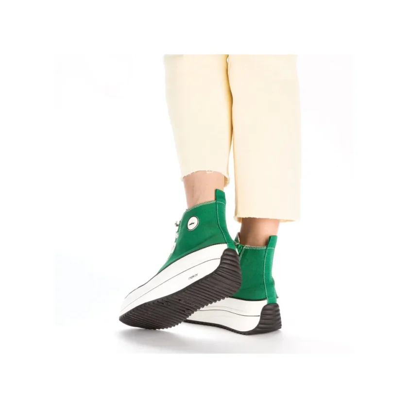 Sneaker dama  RIEKER 90010-52 verde - Image 13