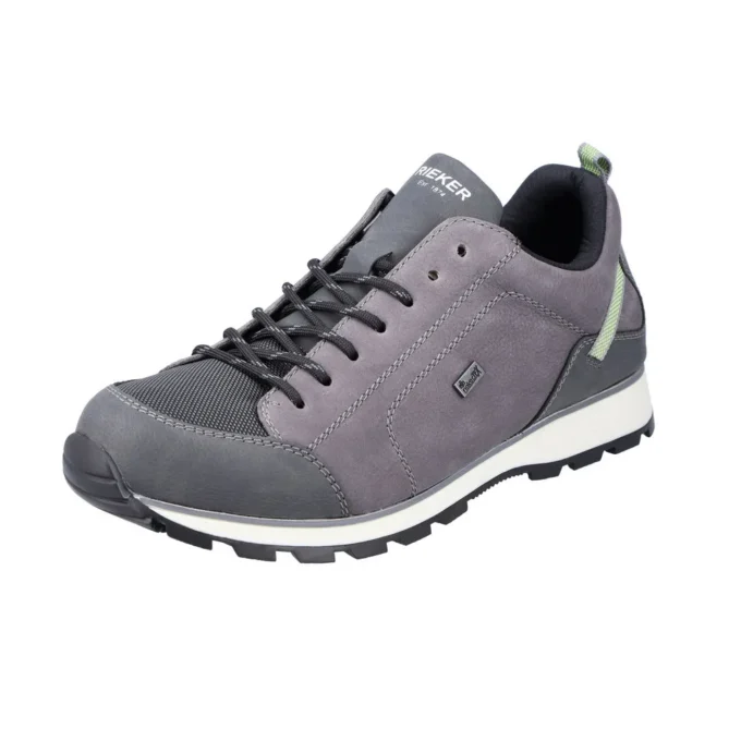 Pantofi trekking barbati RIEKKER piele B5271-45 gri