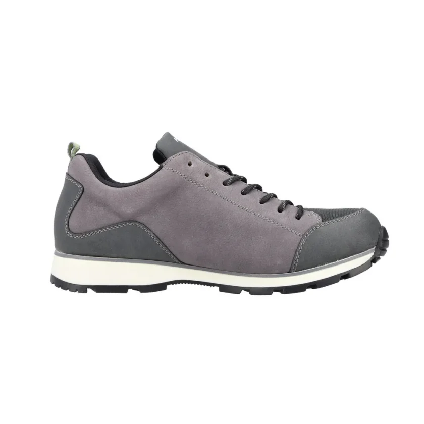 Pantofi trekking barbati RIEKKER piele B5271-45 gri - Image 15