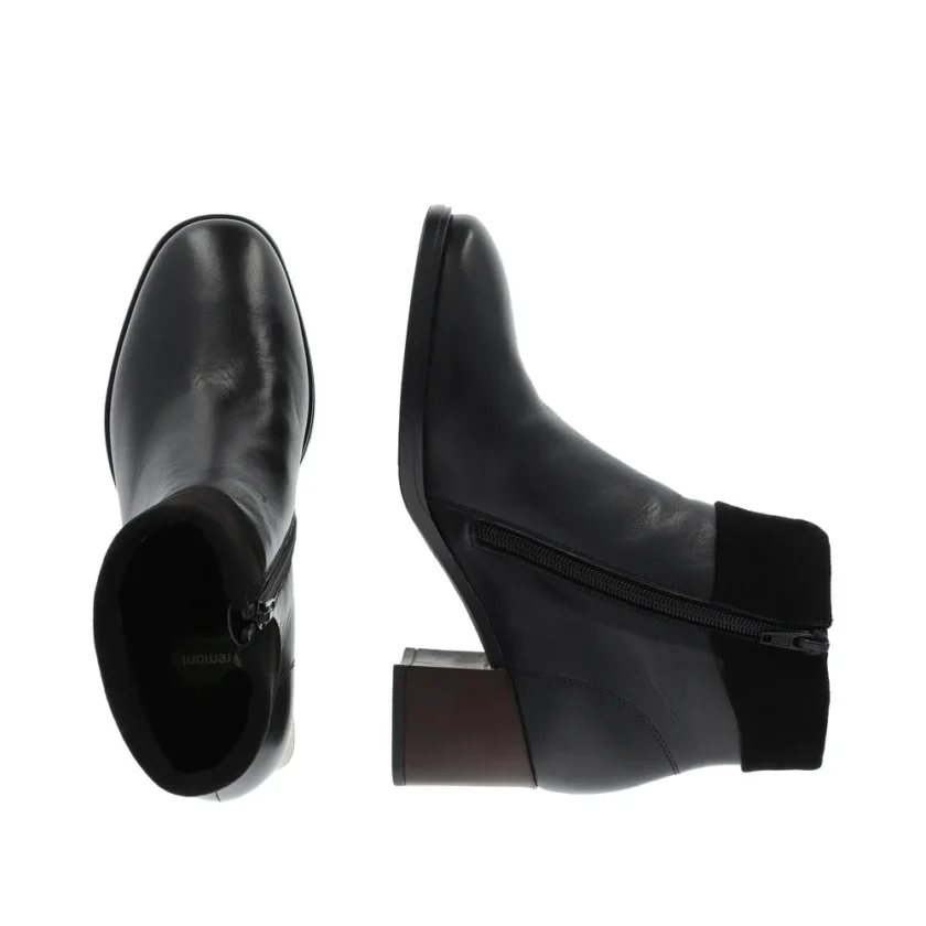 Ghete dama RIEKER REMONTE piele D0V72-01 - Image 3