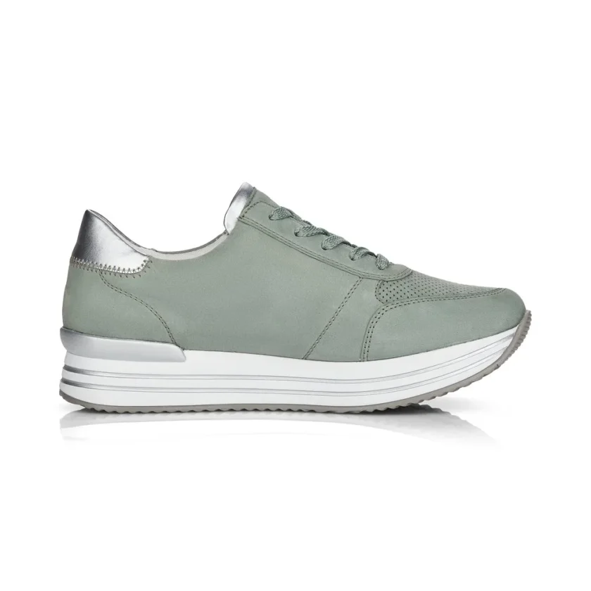Pantofi sport Remonte  piele  kaki D1310-52 - Image 3