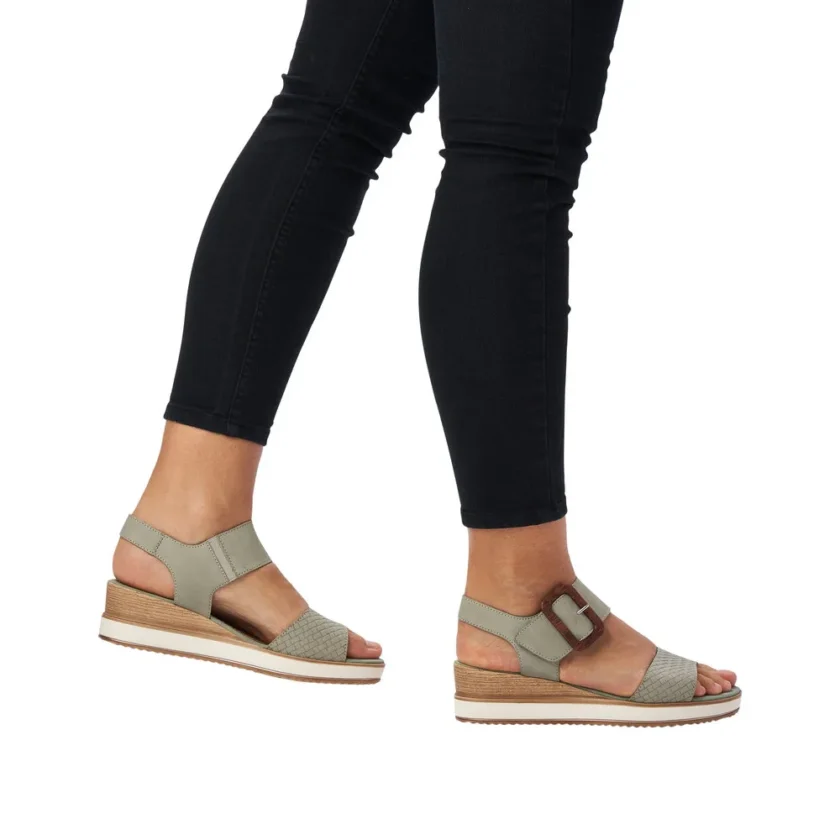Sandale  dama RIEKER-REMONTE piele D6453-52 - Image 3